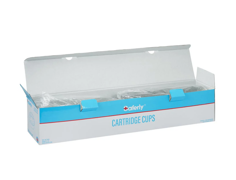 Saferly Catridge Cups w/ Lids - 50 ct