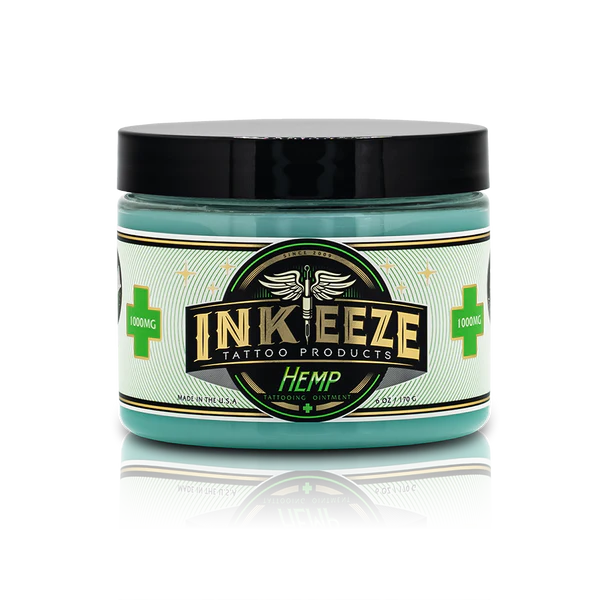 Ink-EEZE Hemp Tattoo Ointment - 6 oz