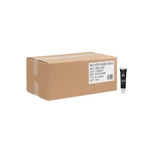 Recovery Numb Tattoo Numbing Cream - 1 oz Tube