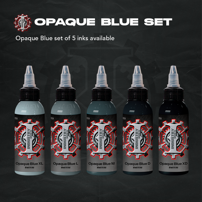 Industry Ink - Opaque Blue Set