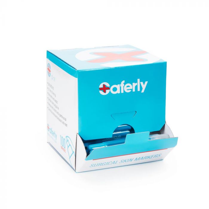 Saferly Ultra Fine Tip Surgical Skin Markers 100 pack
