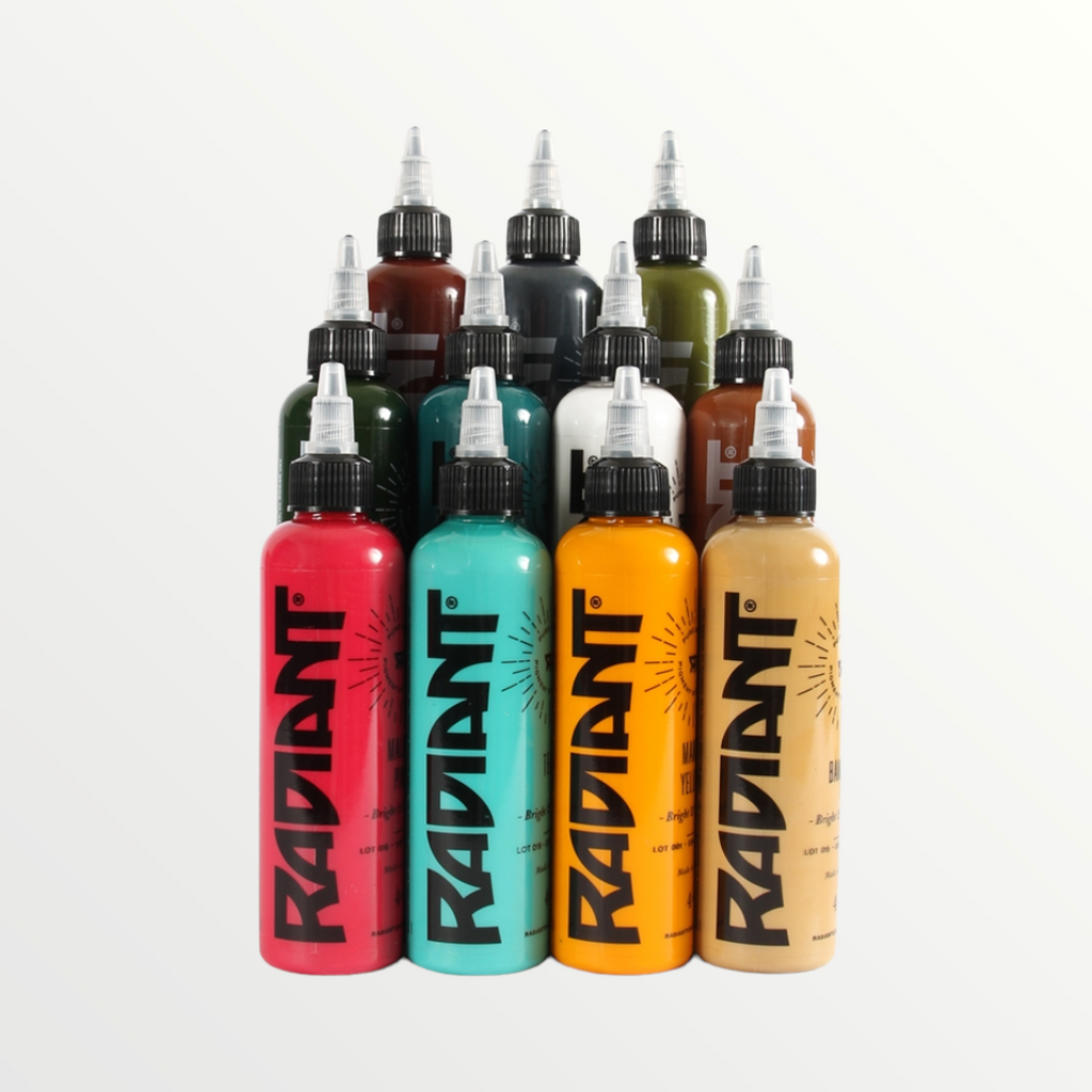 Tattoo Ink Sets: Radiant Colors 19 x 1/2oz